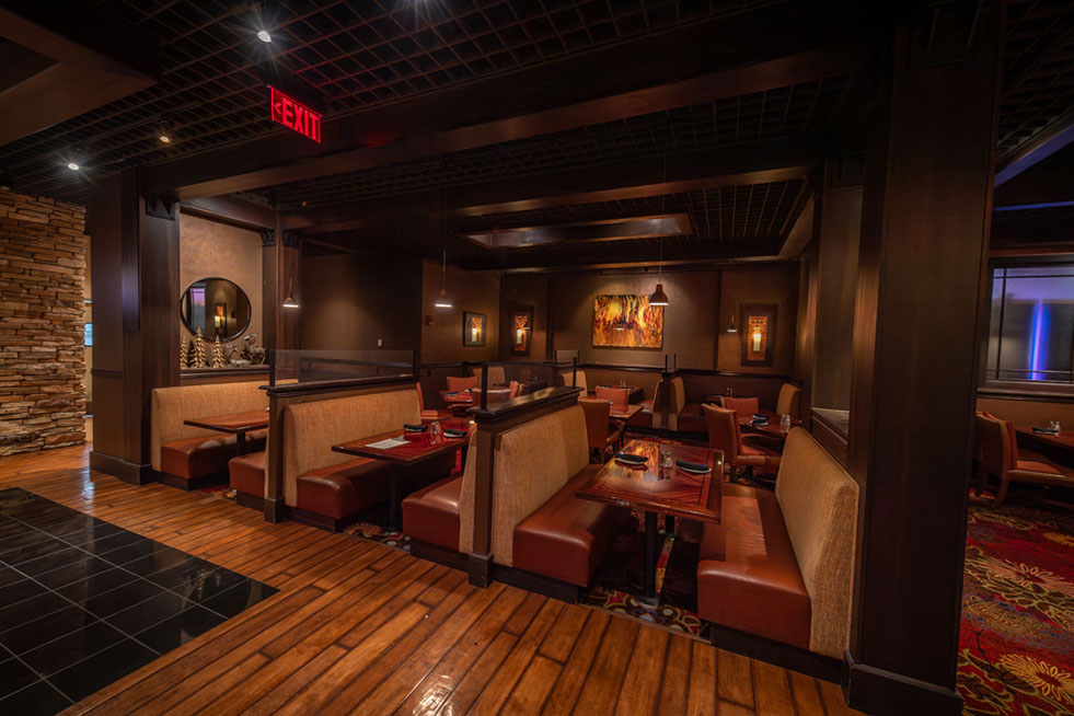 DJW Woodfire Grille Dining Area